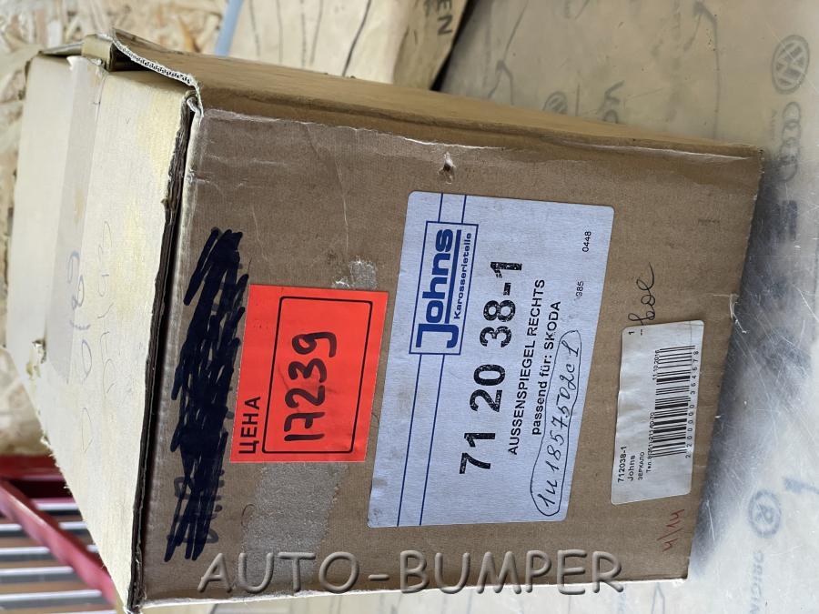 Skoda Octavia 1997- Наружное зеркало (регулируемое из салона) 1U1857502CP01C 71 20 38-1 7120381 